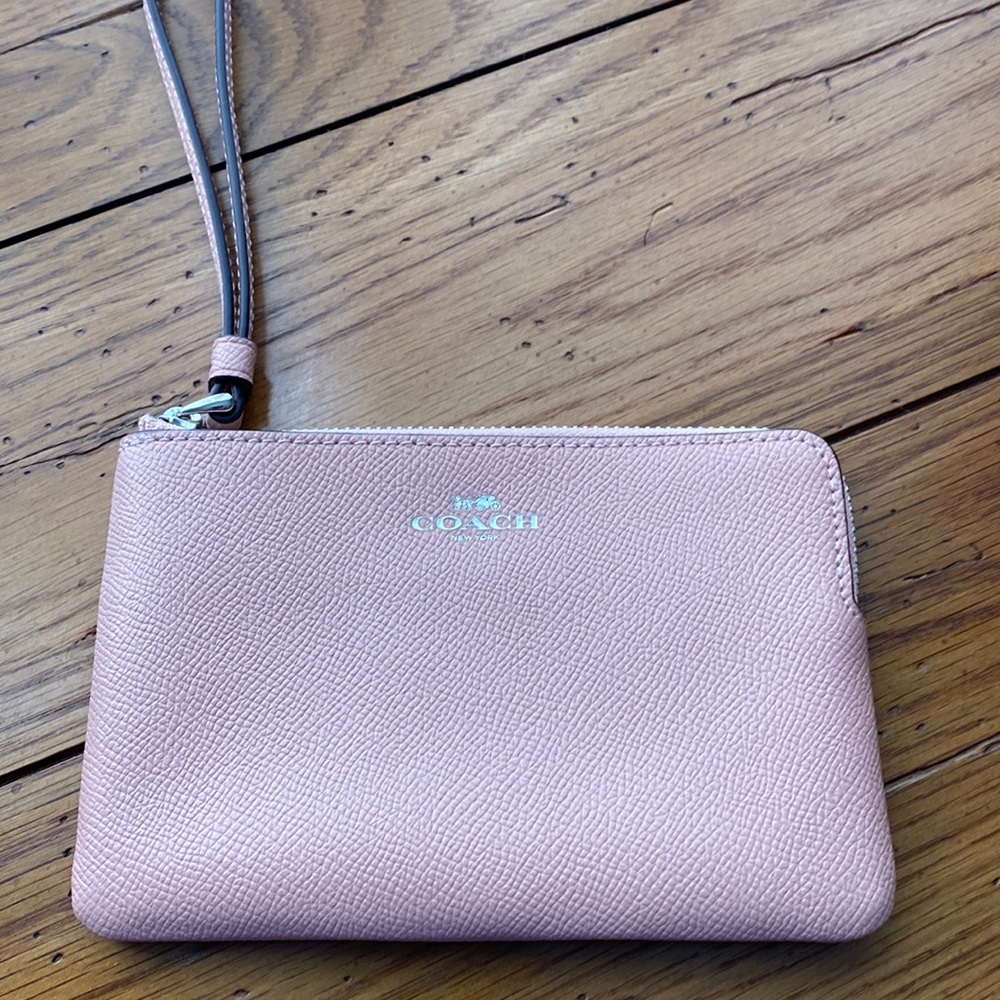 Coach Pink Wristlet